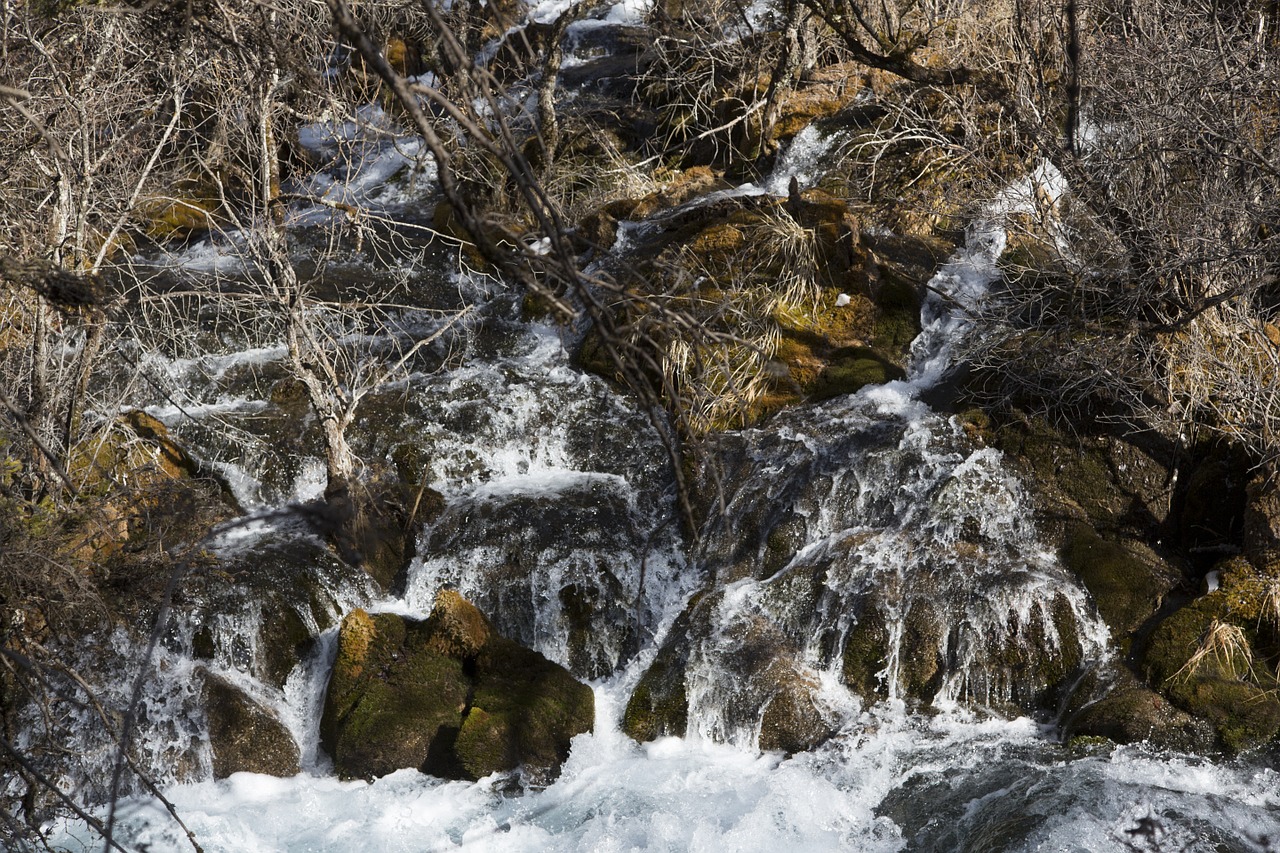 landscape scenery jiuzhaigou free photo