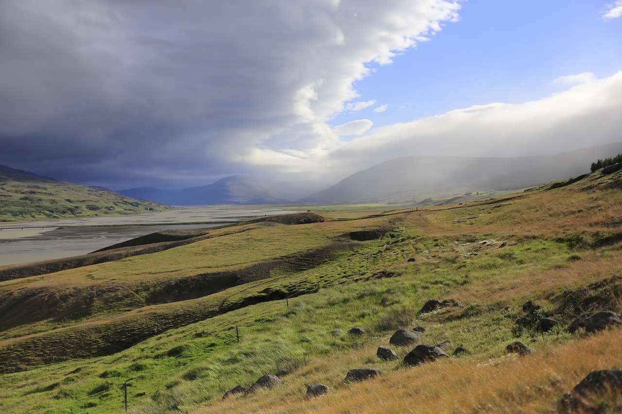 landscape sky mountains free photo