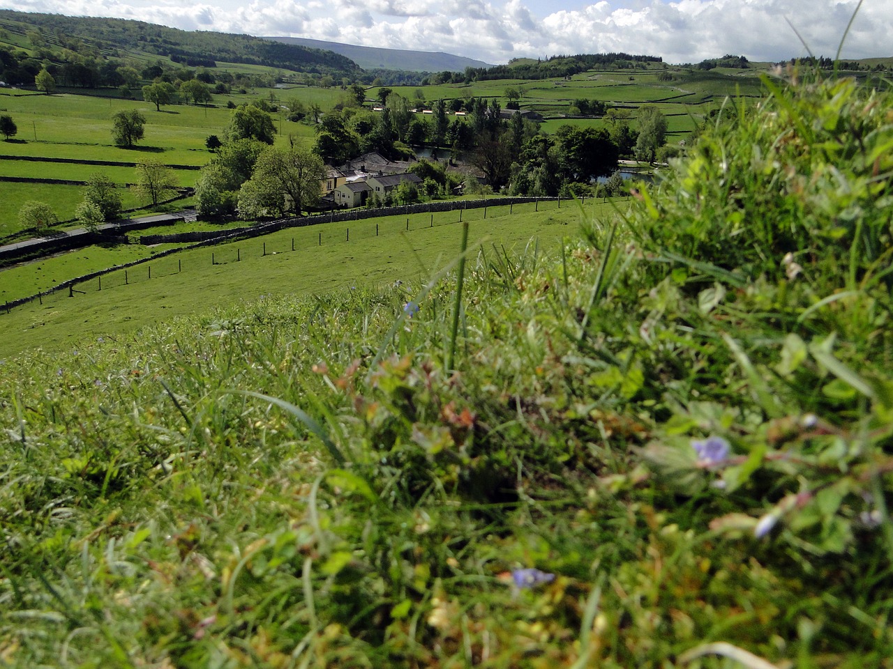 landscape summer england free photo