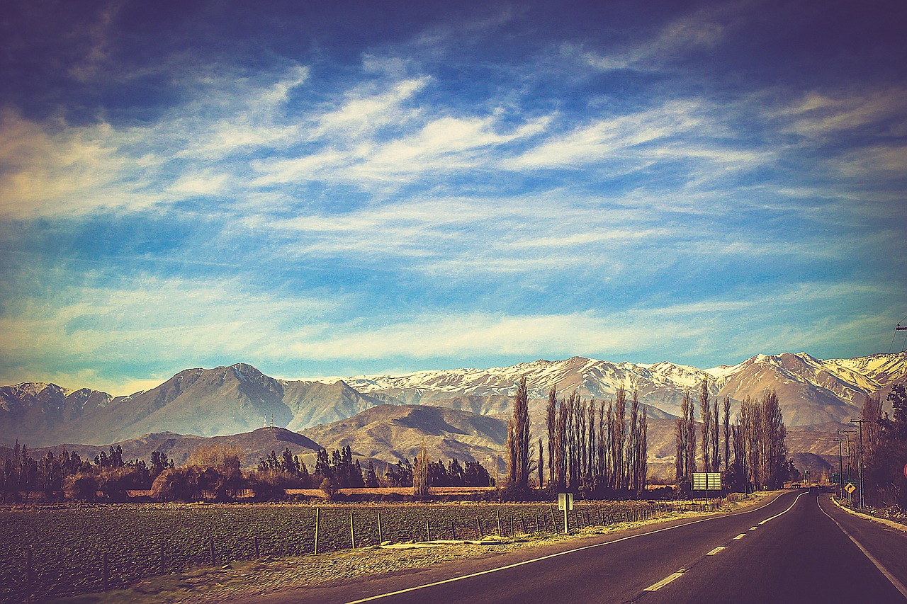 landscape road mountain free photo