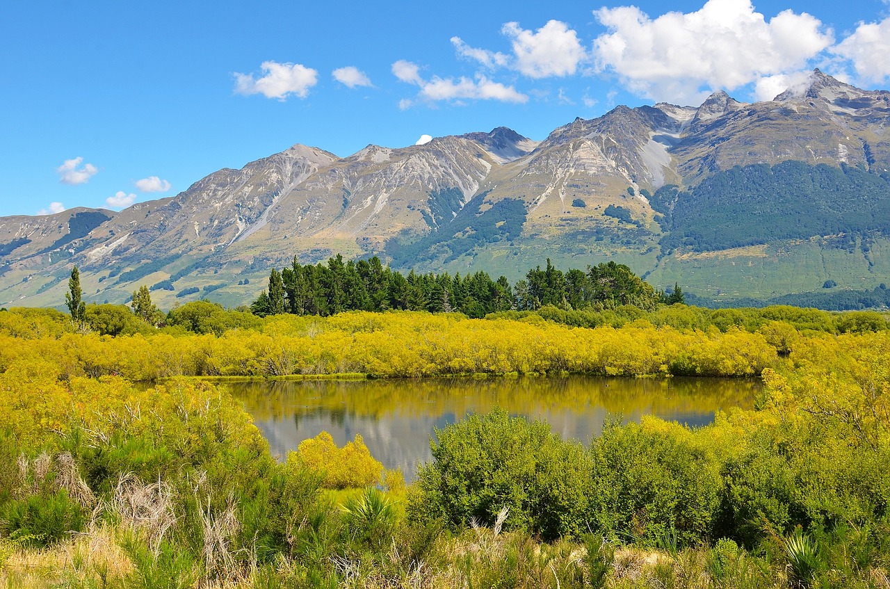 landscape europe and america blue sky and white clouds free photo