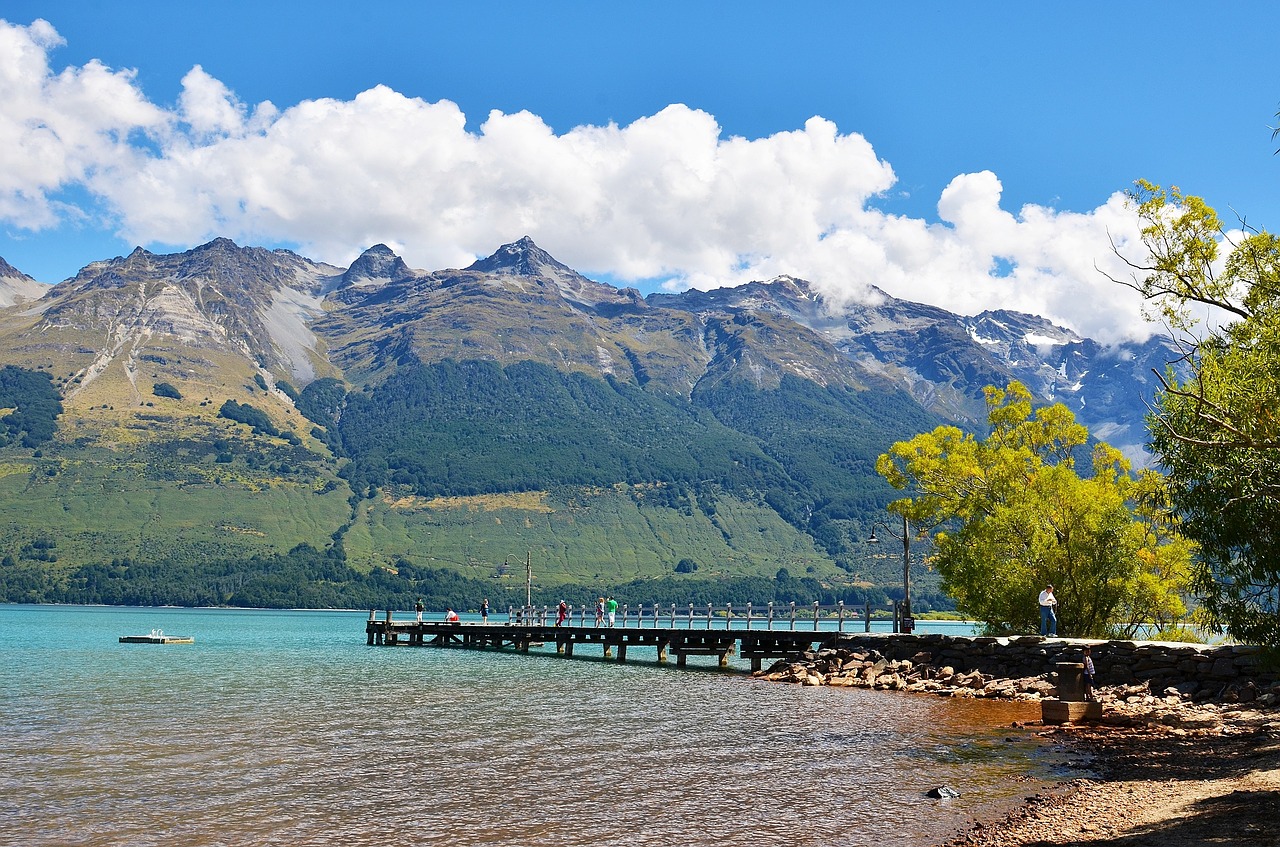 landscape europe and america blue sky and white clouds free photo