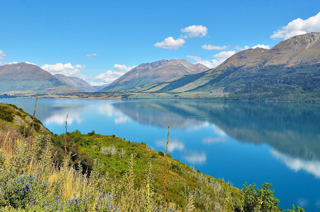 landscape europe and america blue sky and white clouds free photo