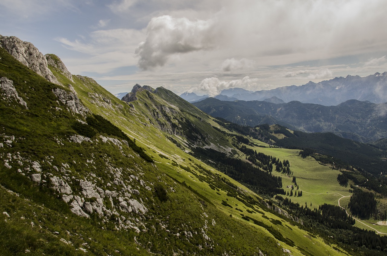 landscape mountains hills free photo