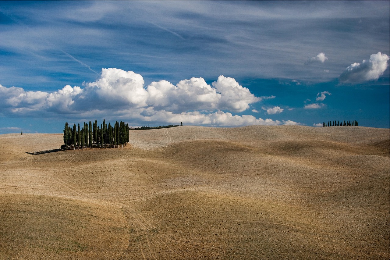 landscape fields dirt free photo