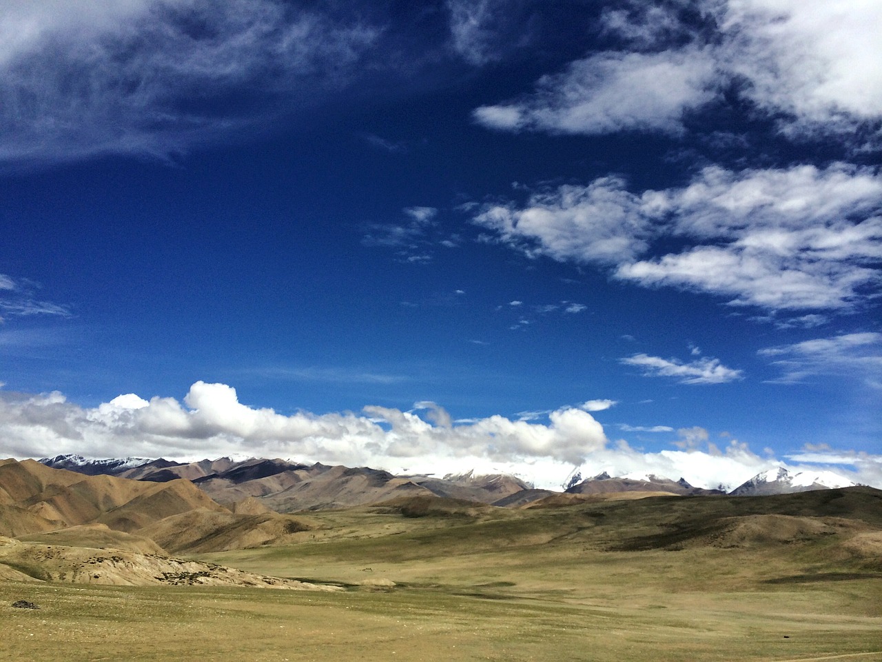 landscape snow mountain plateau free photo