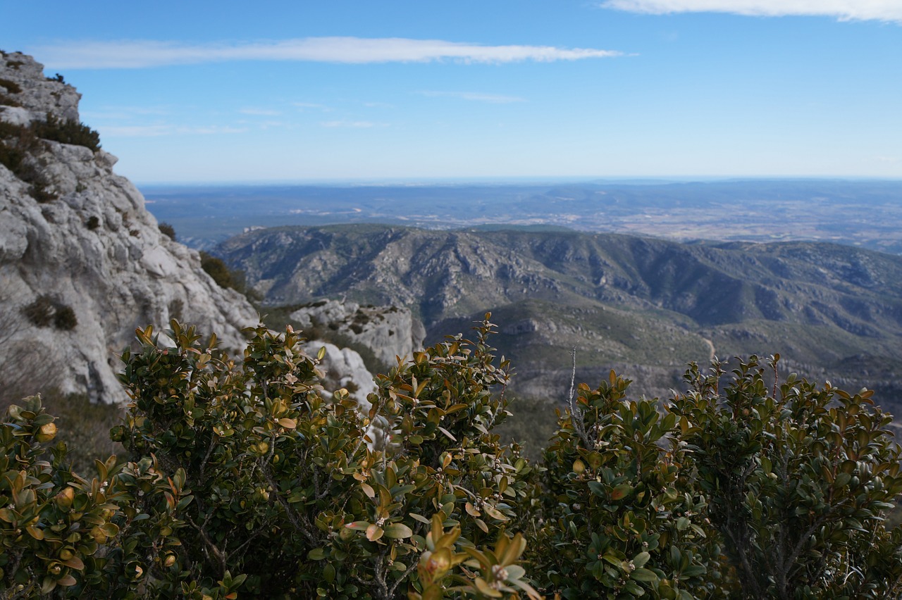 landscape roche south of france free photo