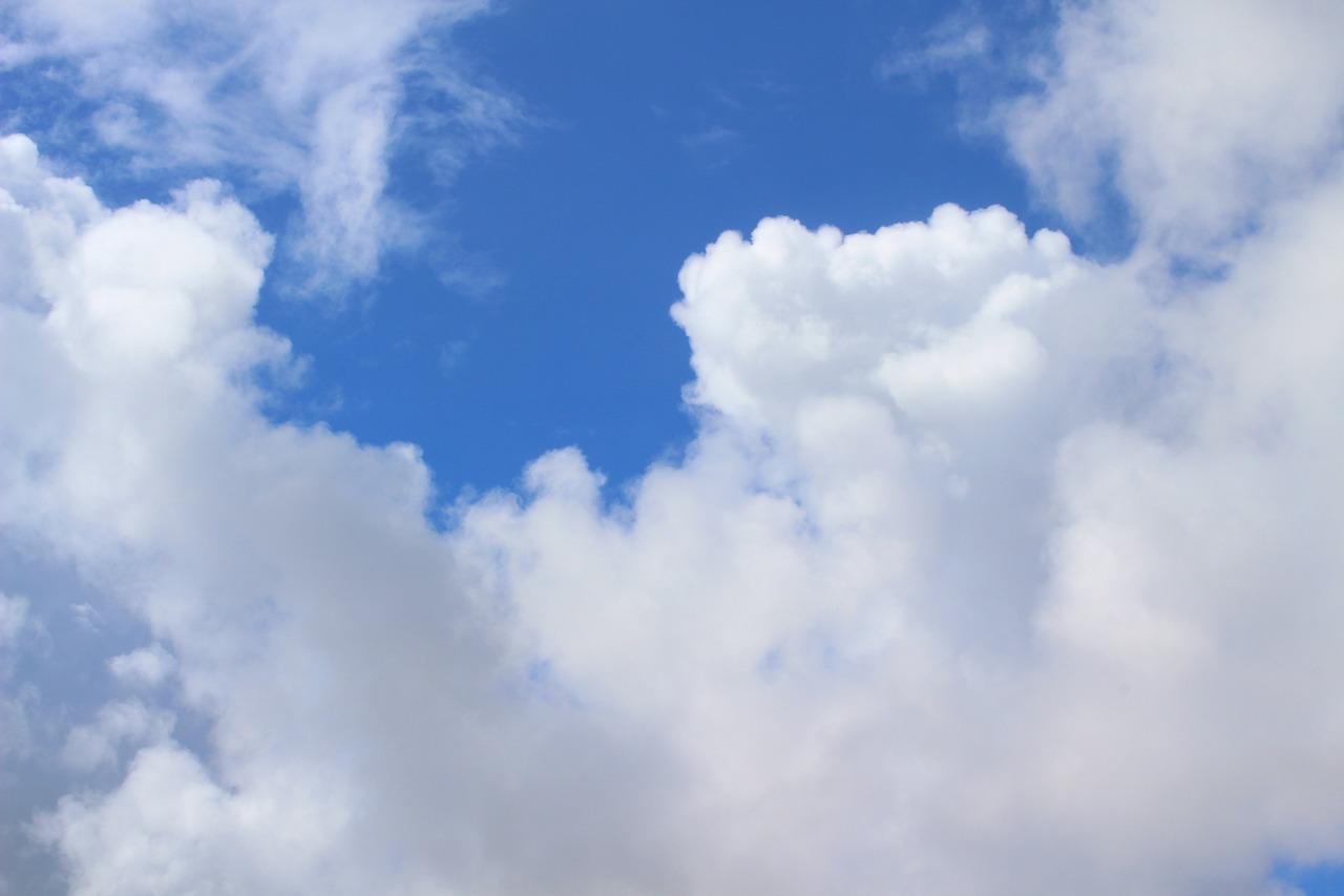 landscape cloud blue sky free photo