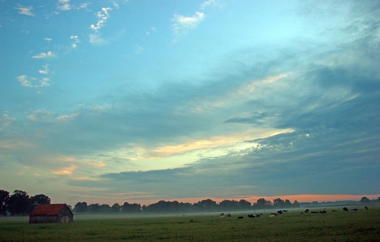 landscape nature clouds free photo