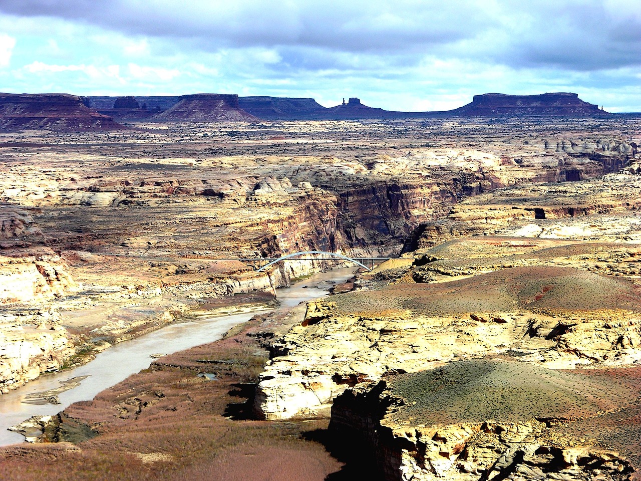 landscape mountains valley free photo