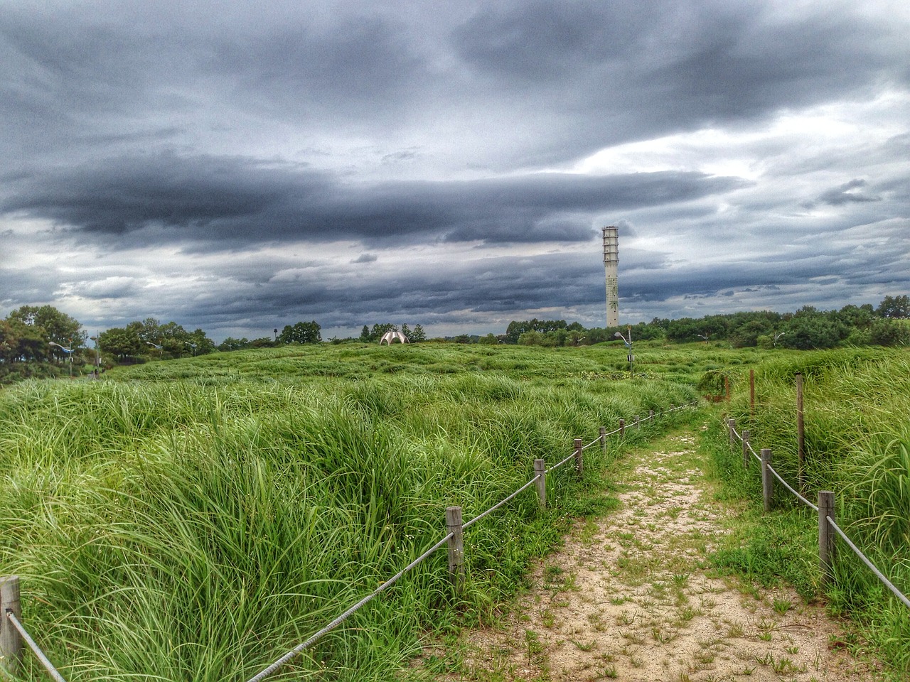 landscape sky park sangam free photo