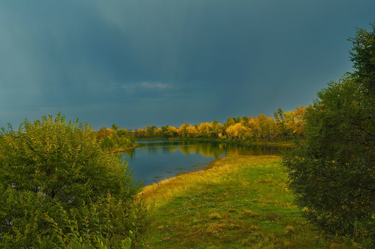 landscape nature rain free photo