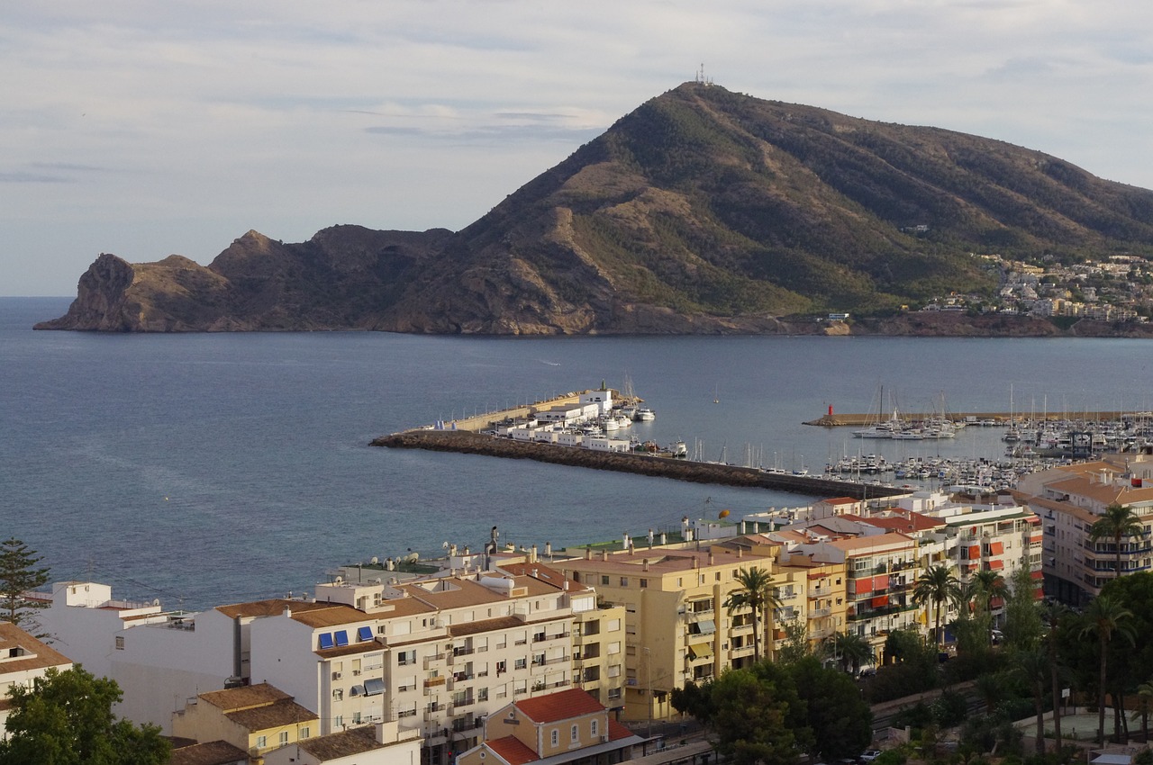 landscape altea alicante free photo