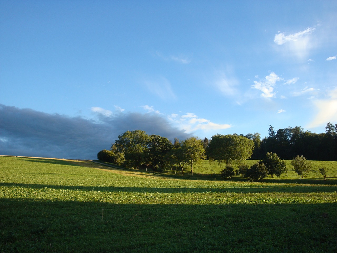 landscape mood shadow free photo