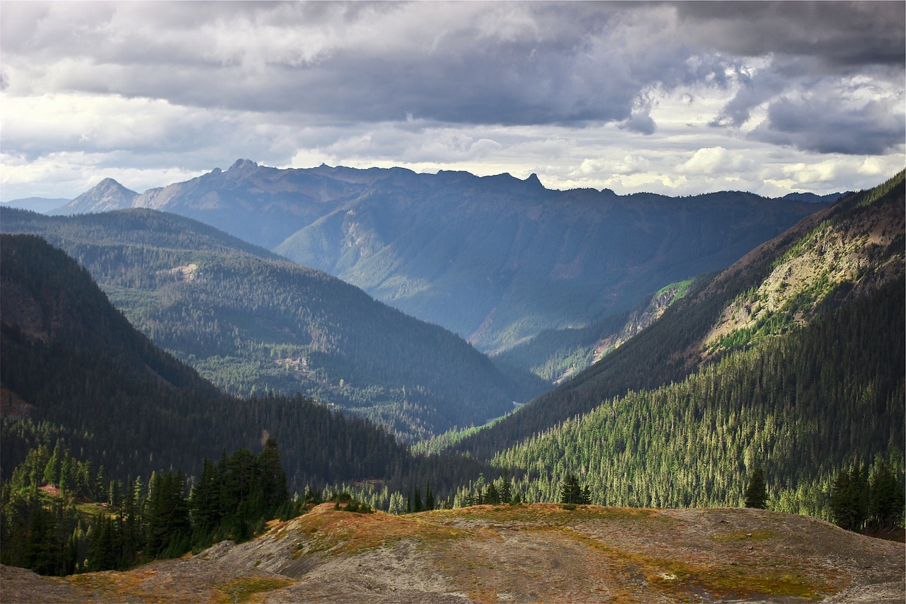 landscape mountains hills free photo