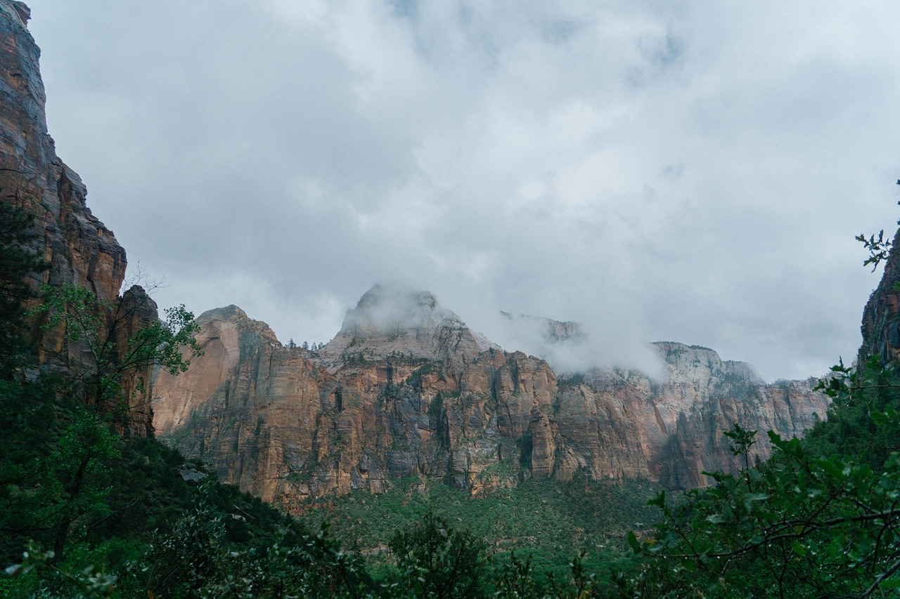 landscape mountains canyon free photo