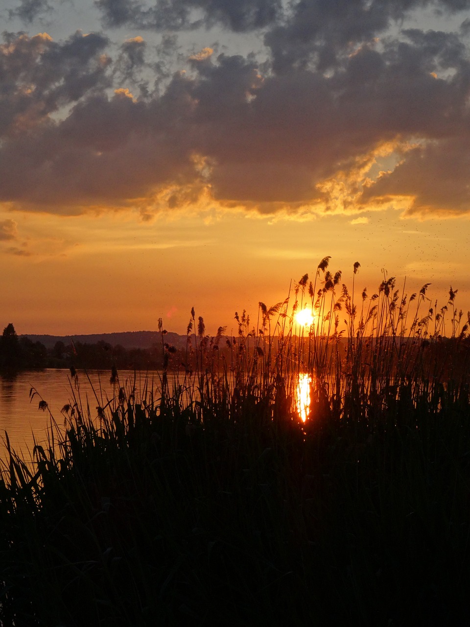 landscape poland sunset free photo