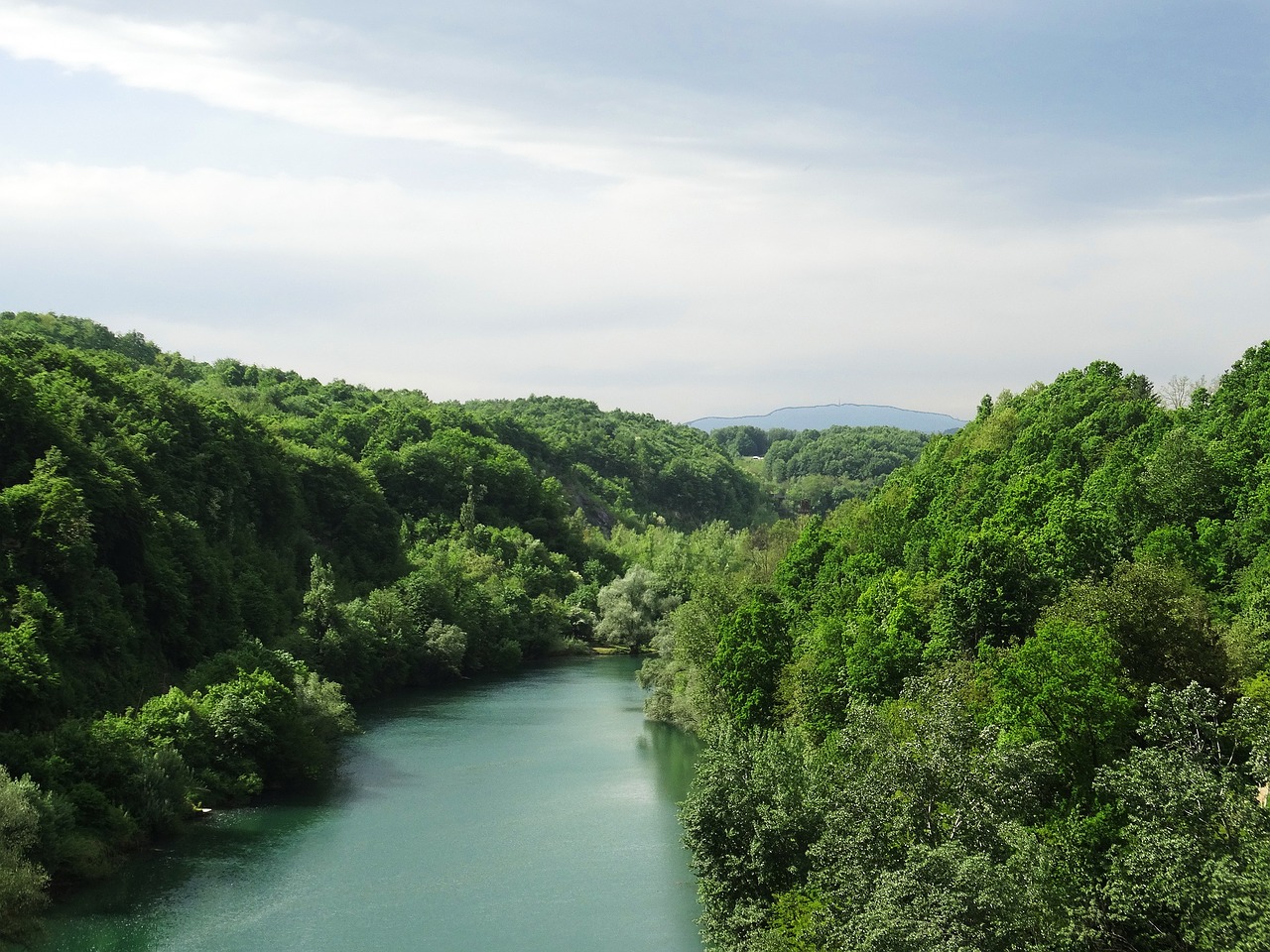 landscape croatia river free photo