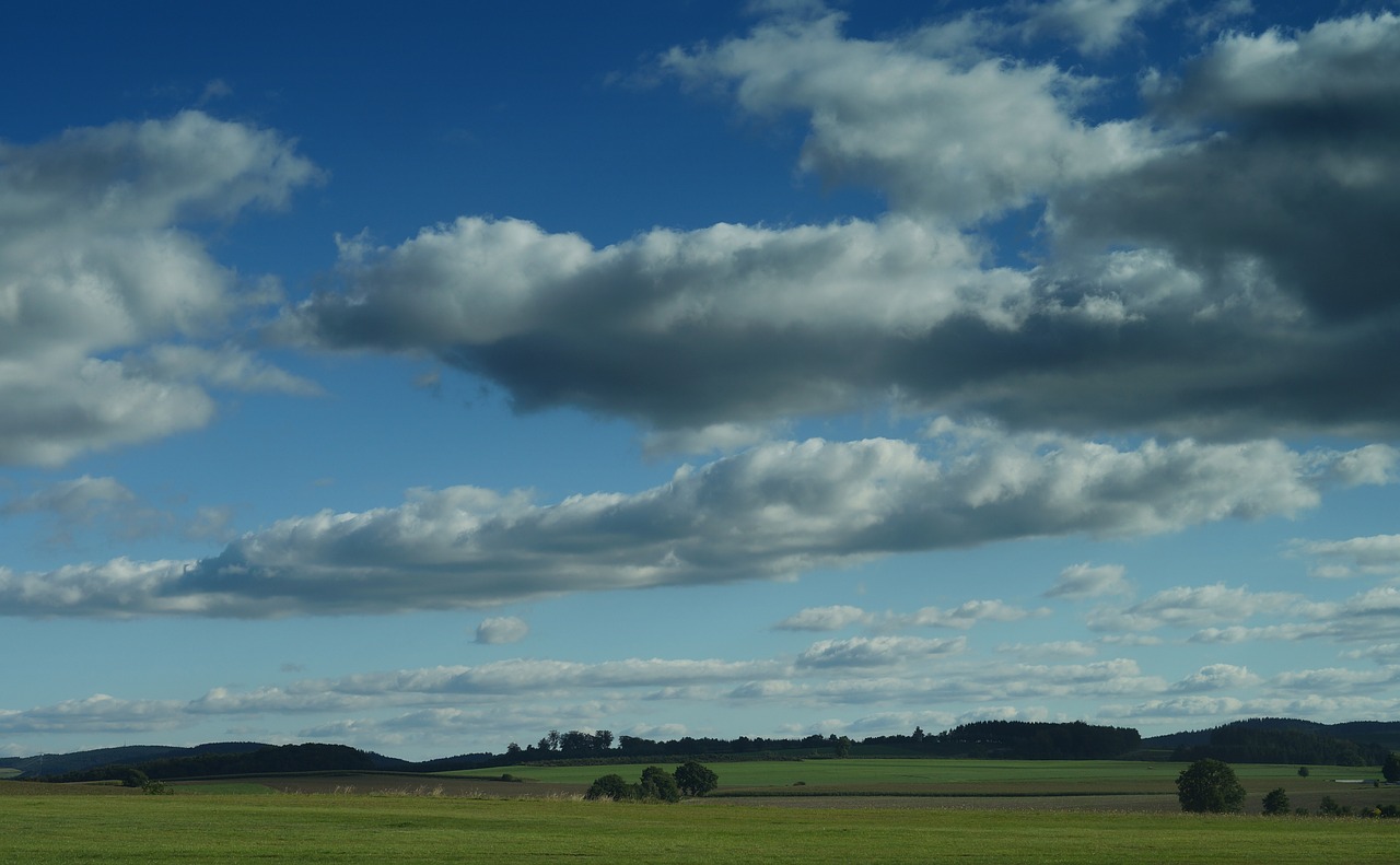 landscape clouds sun free photo