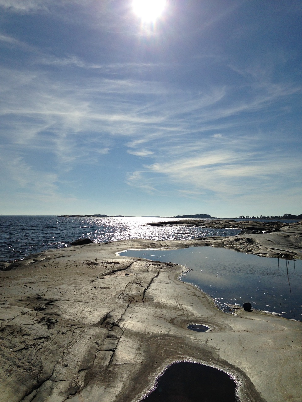 landscape finnish beach free photo