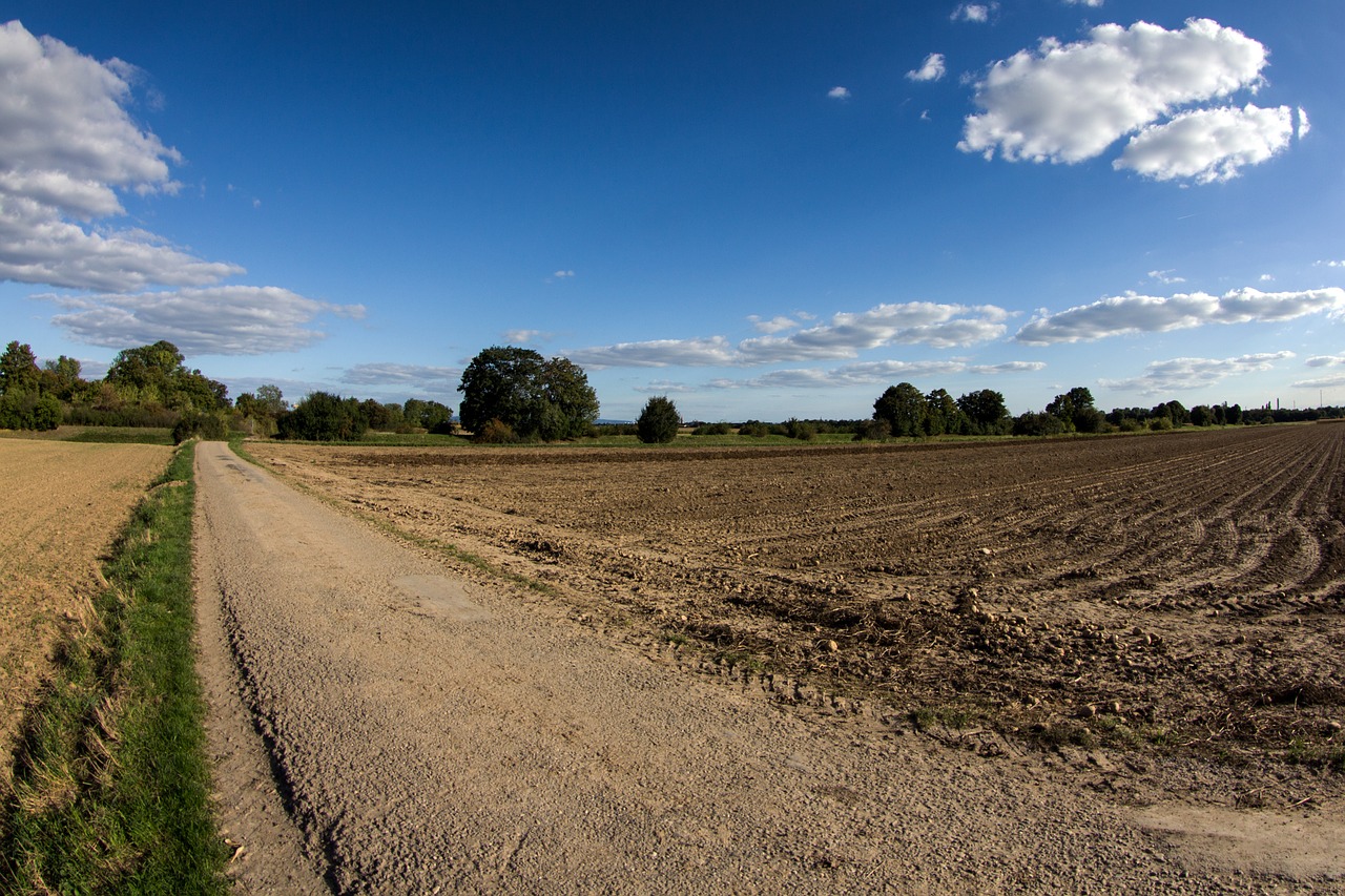 clouds panorama arable free photo