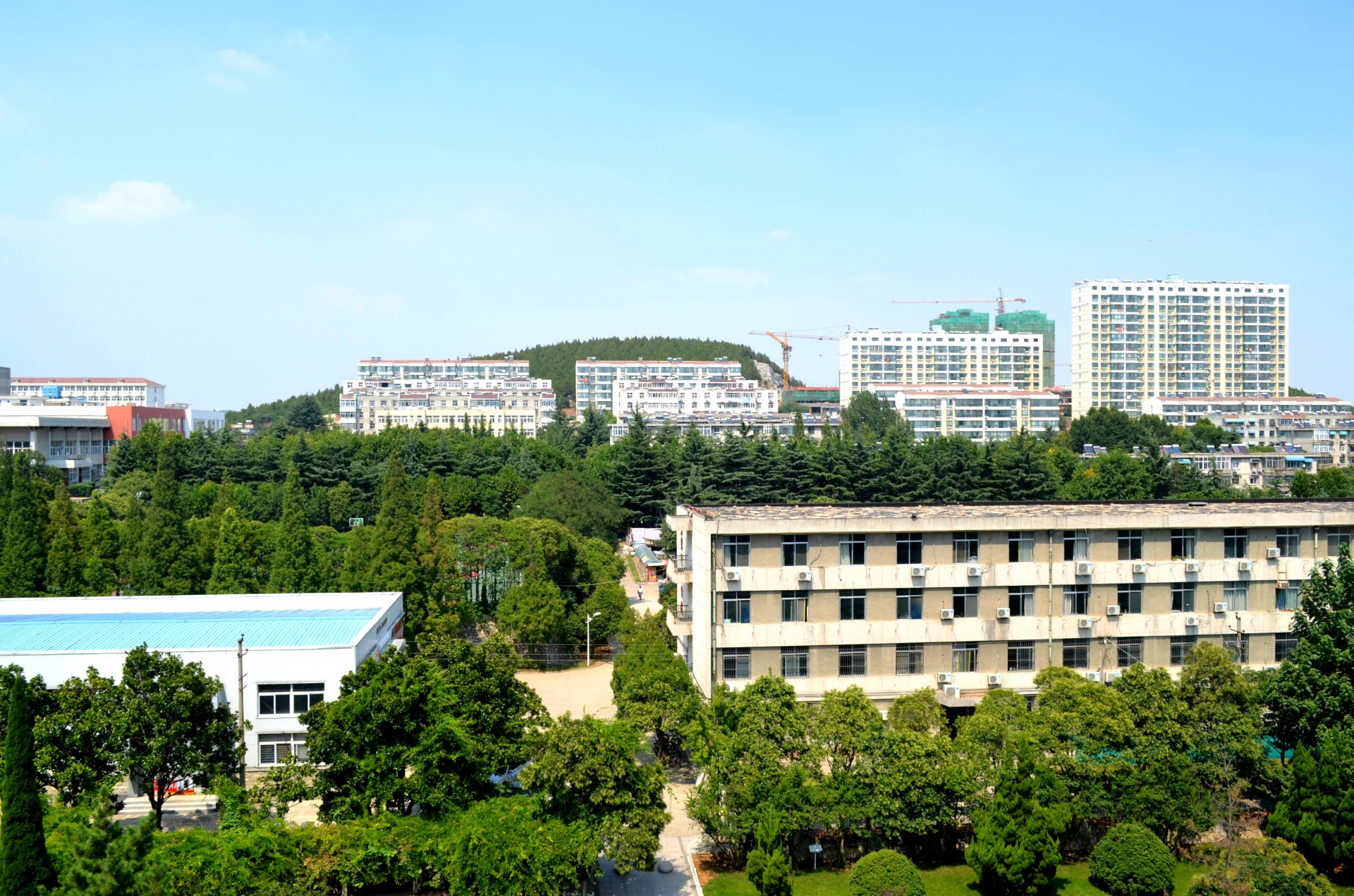 landscape view jiangsu jianzhu institute free photo