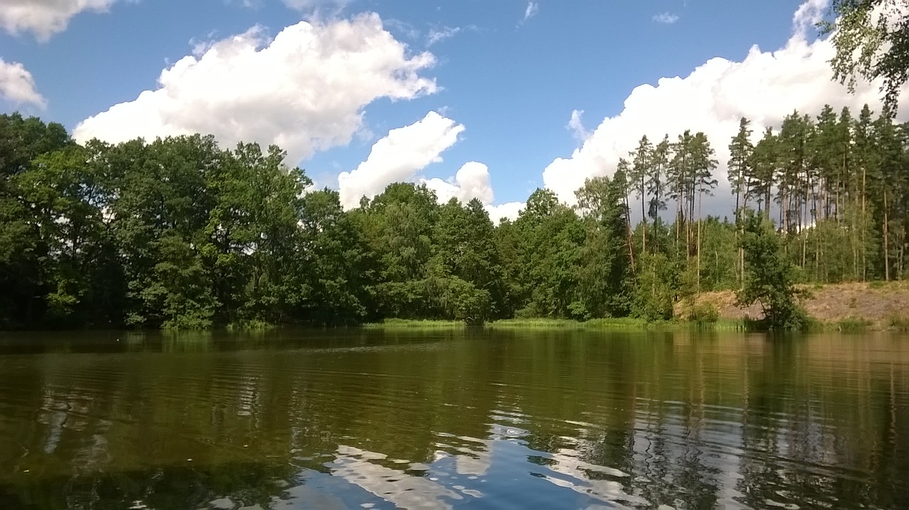 landscape water nature reflection free photo