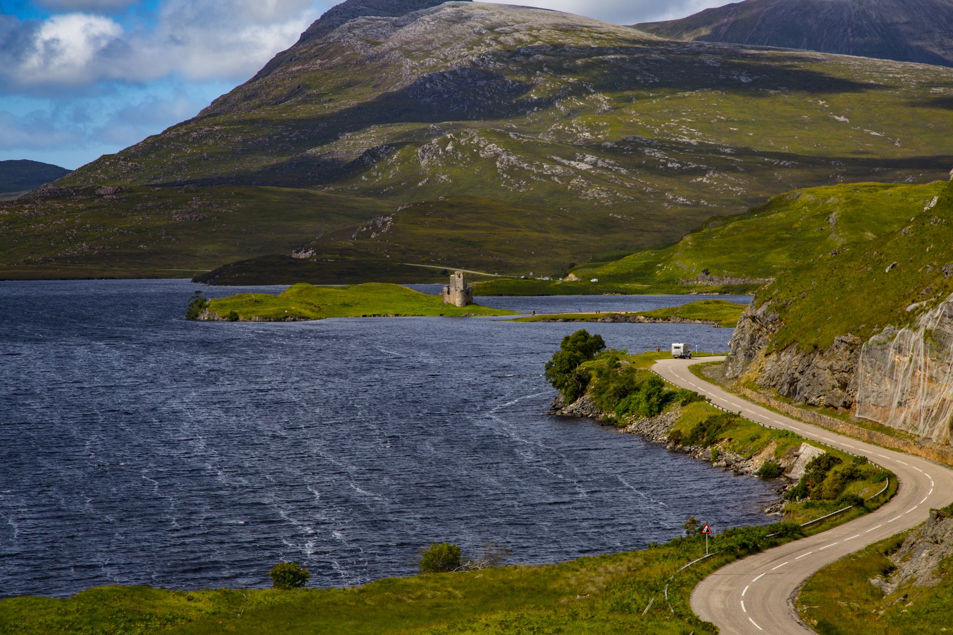 scotland assynt loch free photo