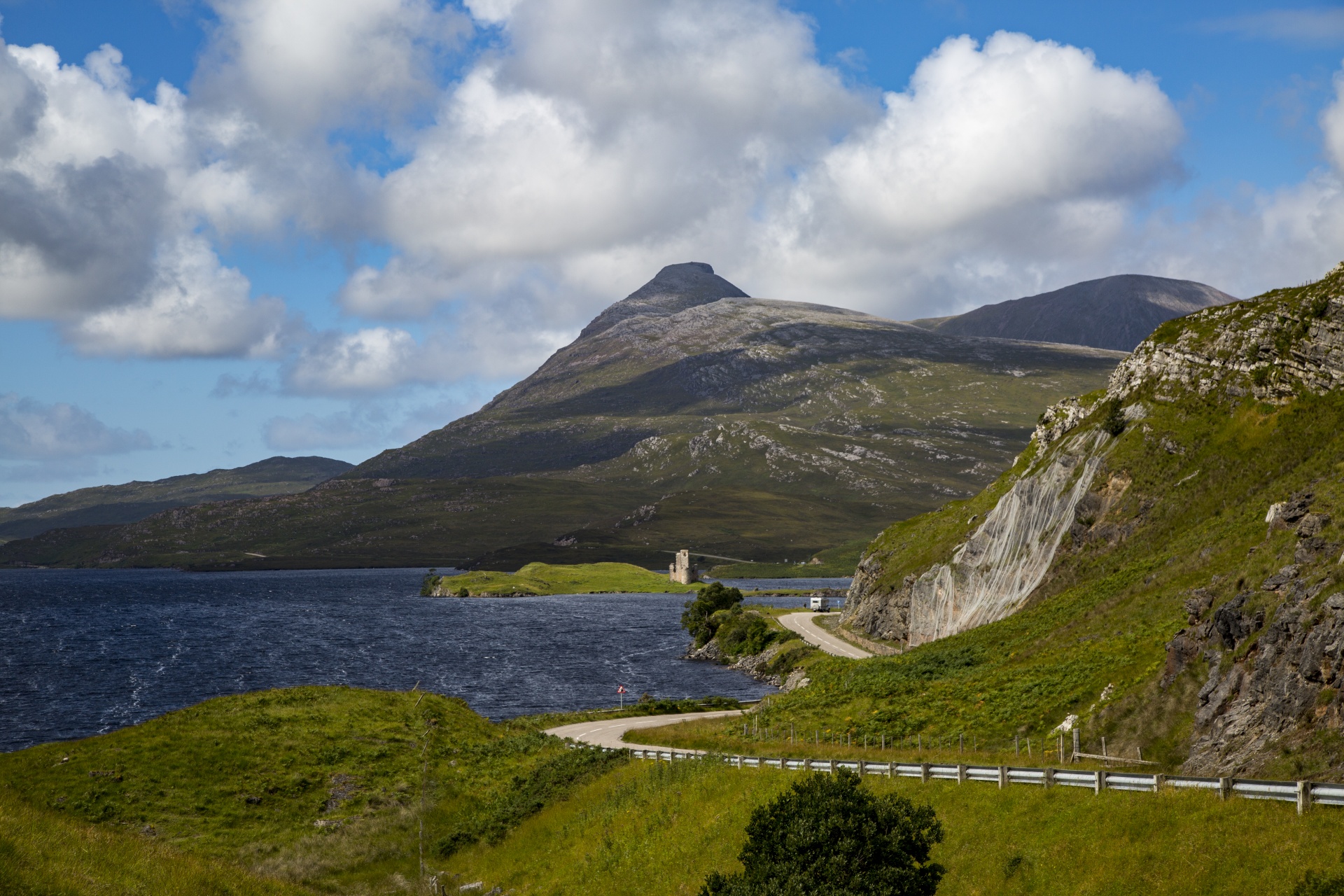 scotland assynt loch free photo