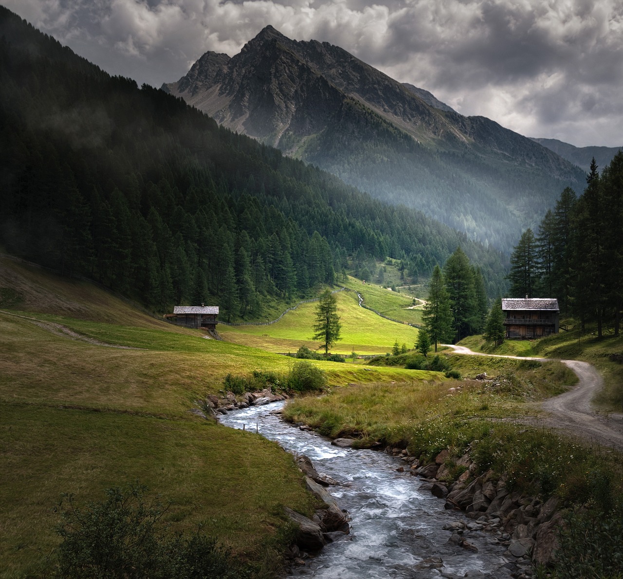 landscapes mountains mood free photo