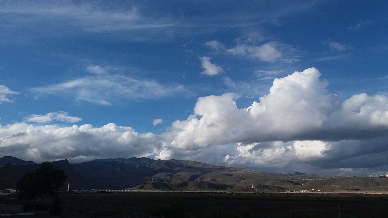 landscapes clouds sunset free photo