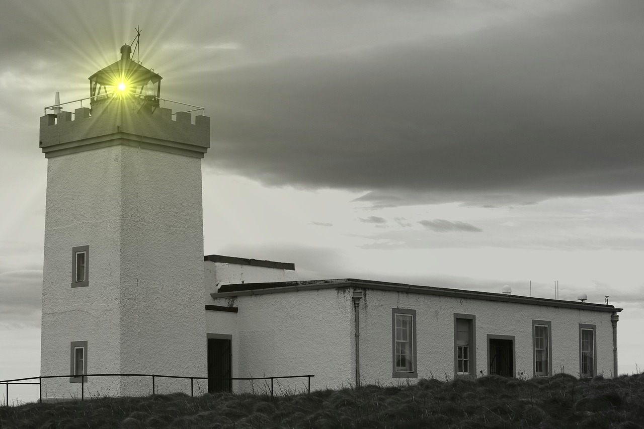 landsend  scotland  beacon free photo