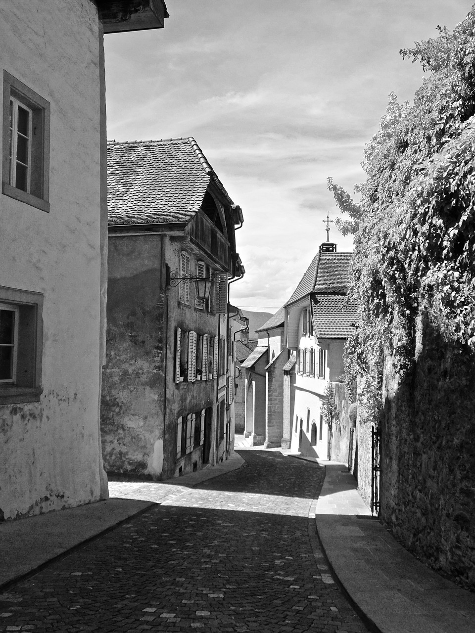 lane  narrow  street free photo