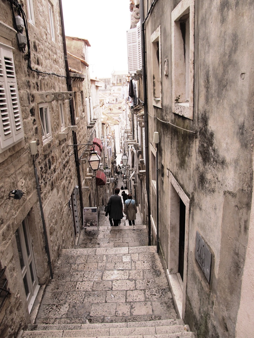 lane dubrovnik croatia holidays free photo