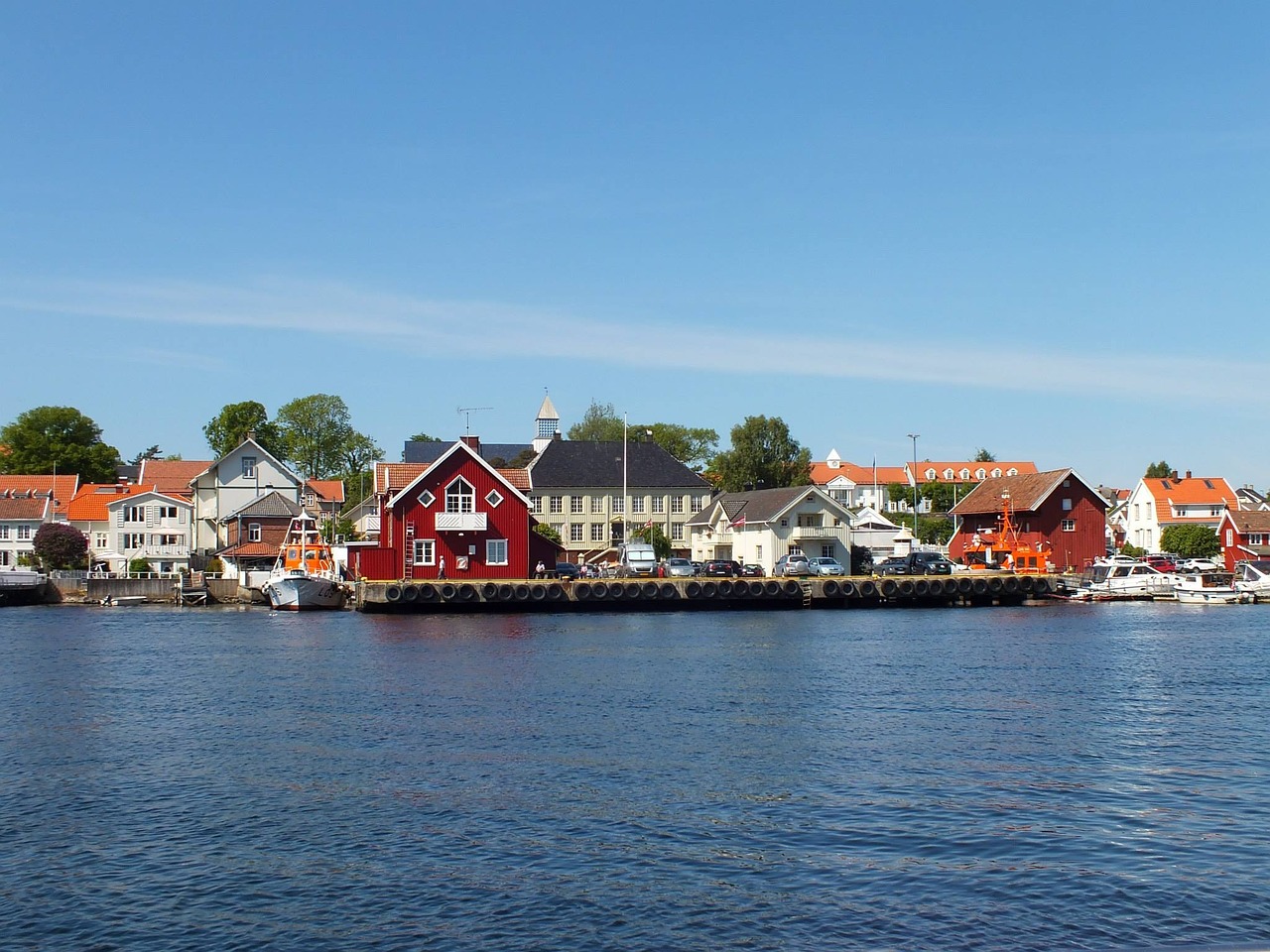 city langesund norge free photo