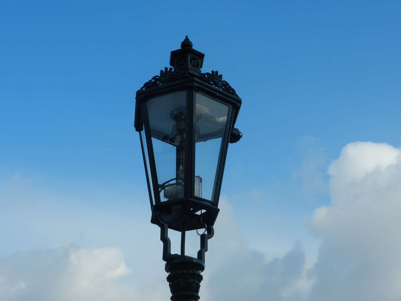 lantern street lighting free photo