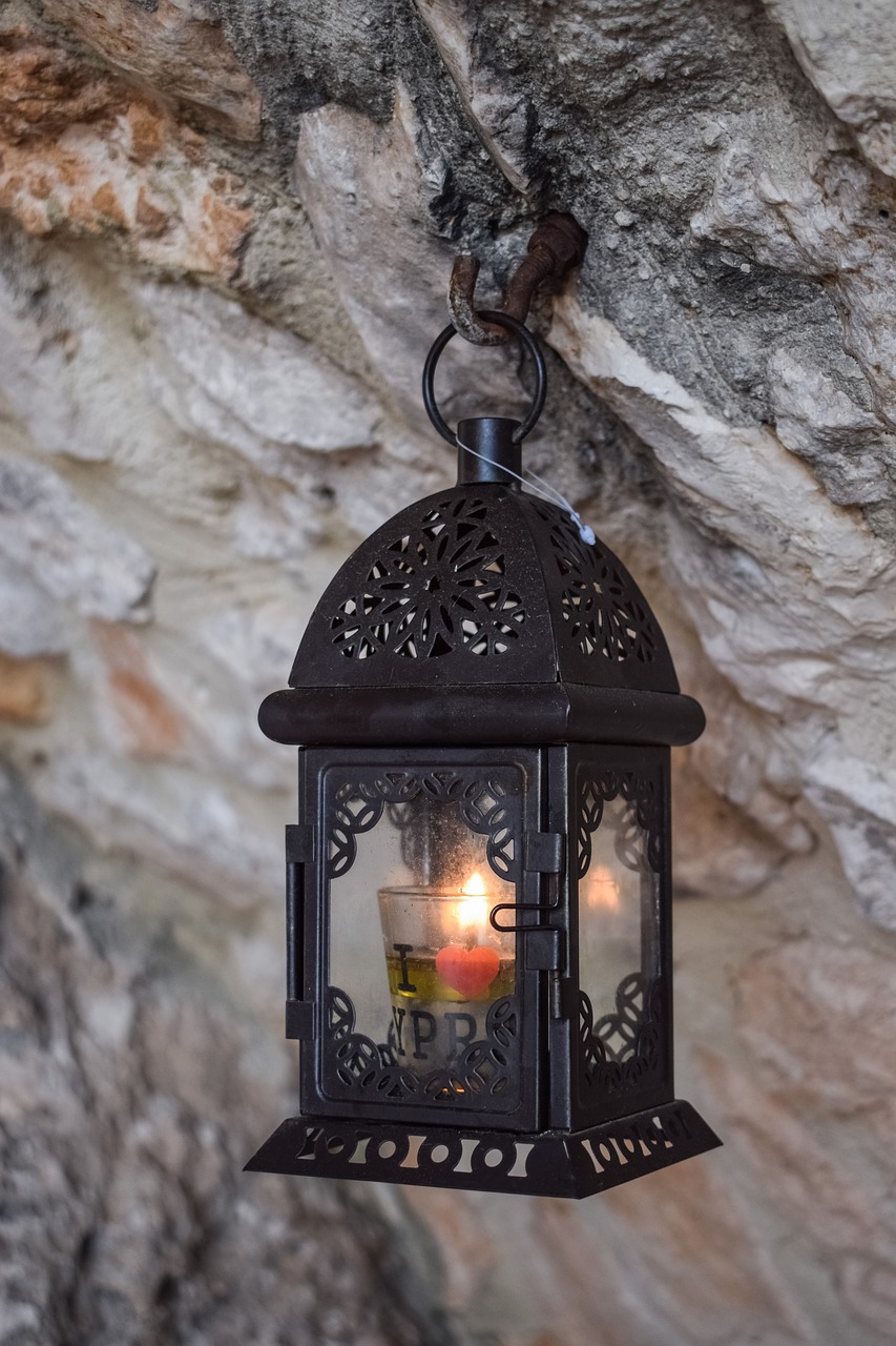 lantern flame light free photo