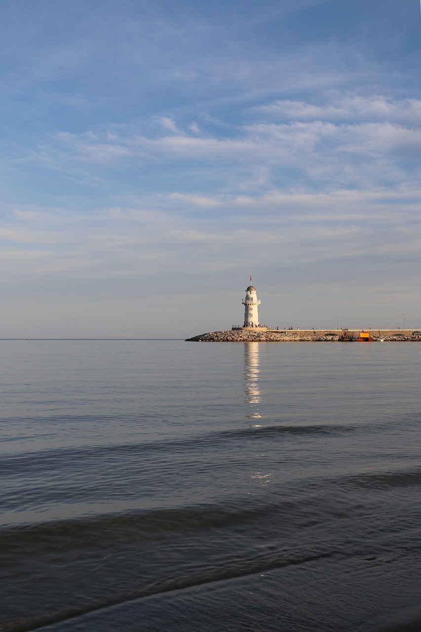 lantern lighthouse landscape free photo