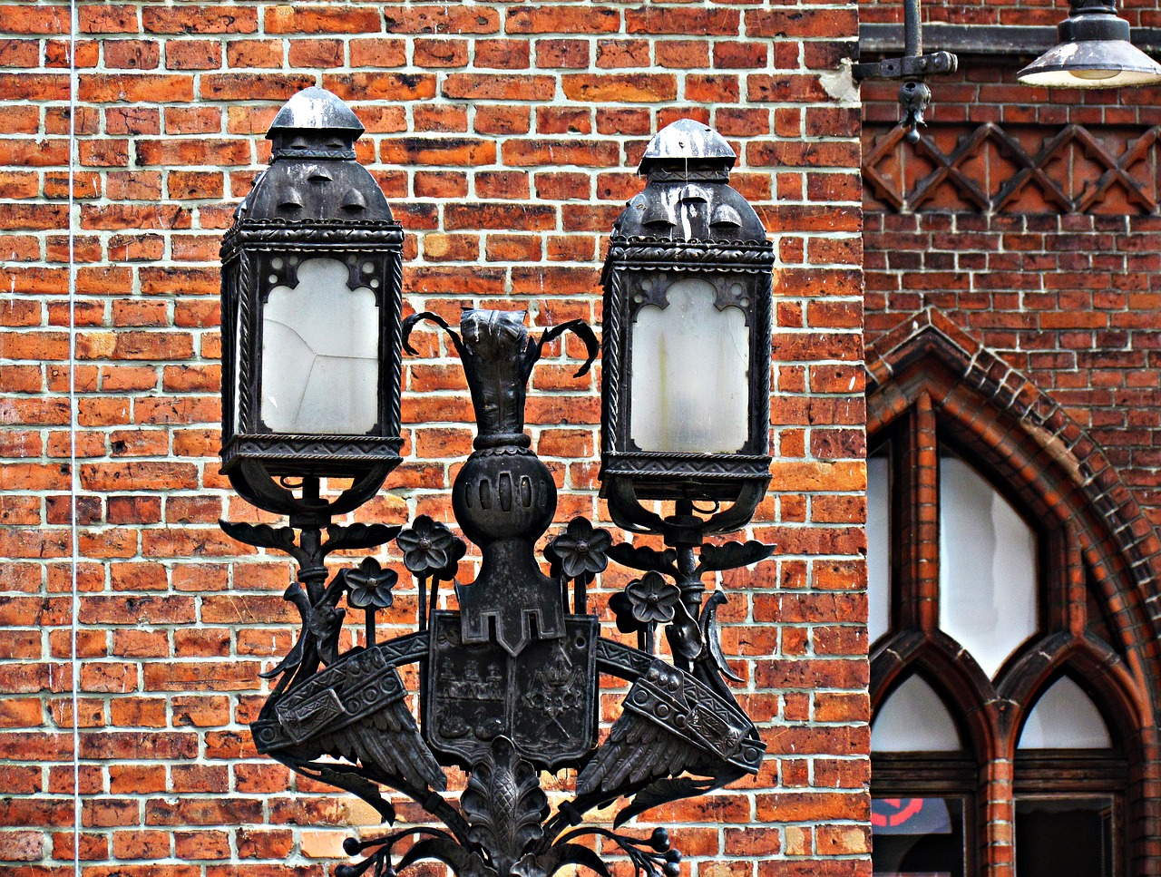 lantern architecture kołobrzeg free photo