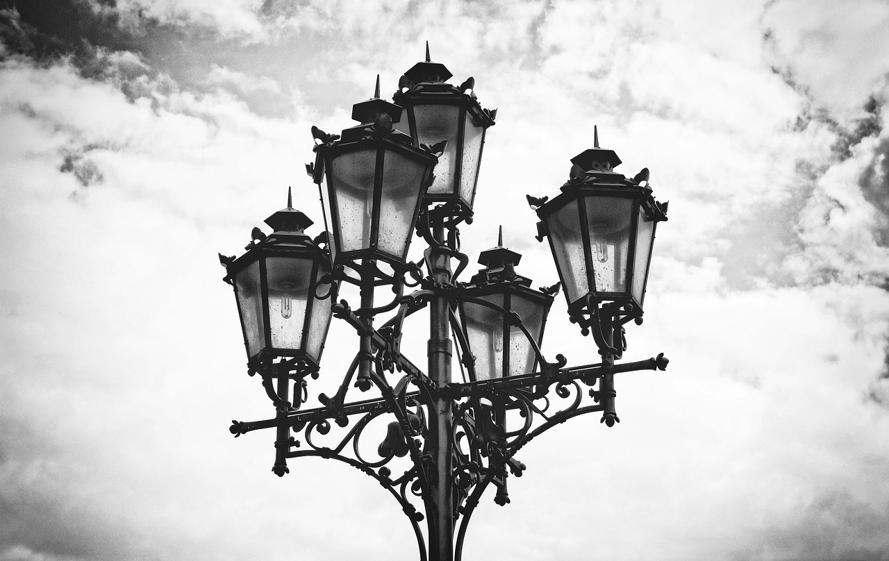 lantern lamp street free photo