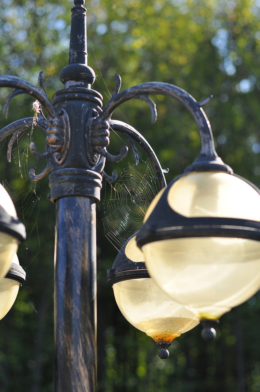 lantern street lamp light bulb free photo