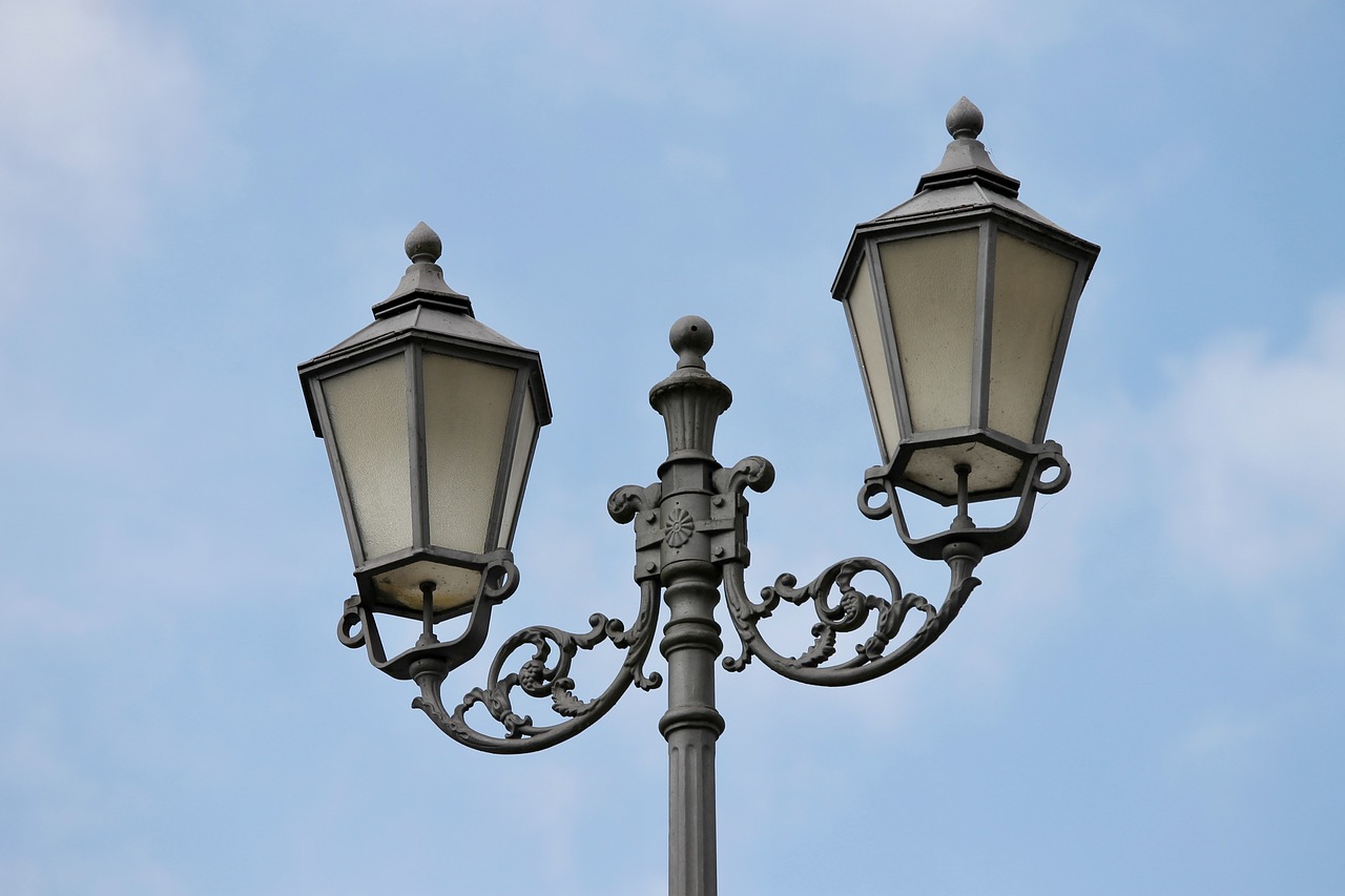 lantern street lamp lighting free photo