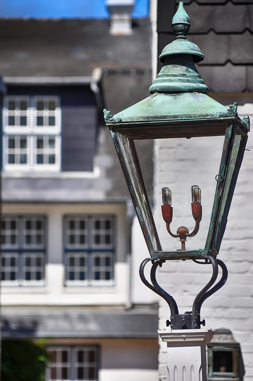 lantern street lamp historic street lighting free photo