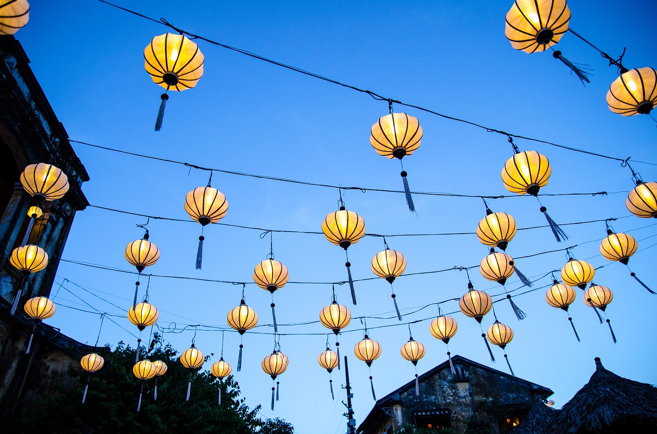 lantern  hoi-an  vietnam free photo