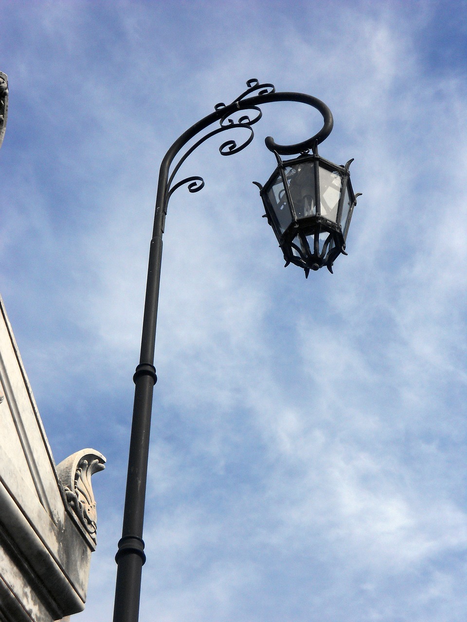 lantern street lamp iron free photo