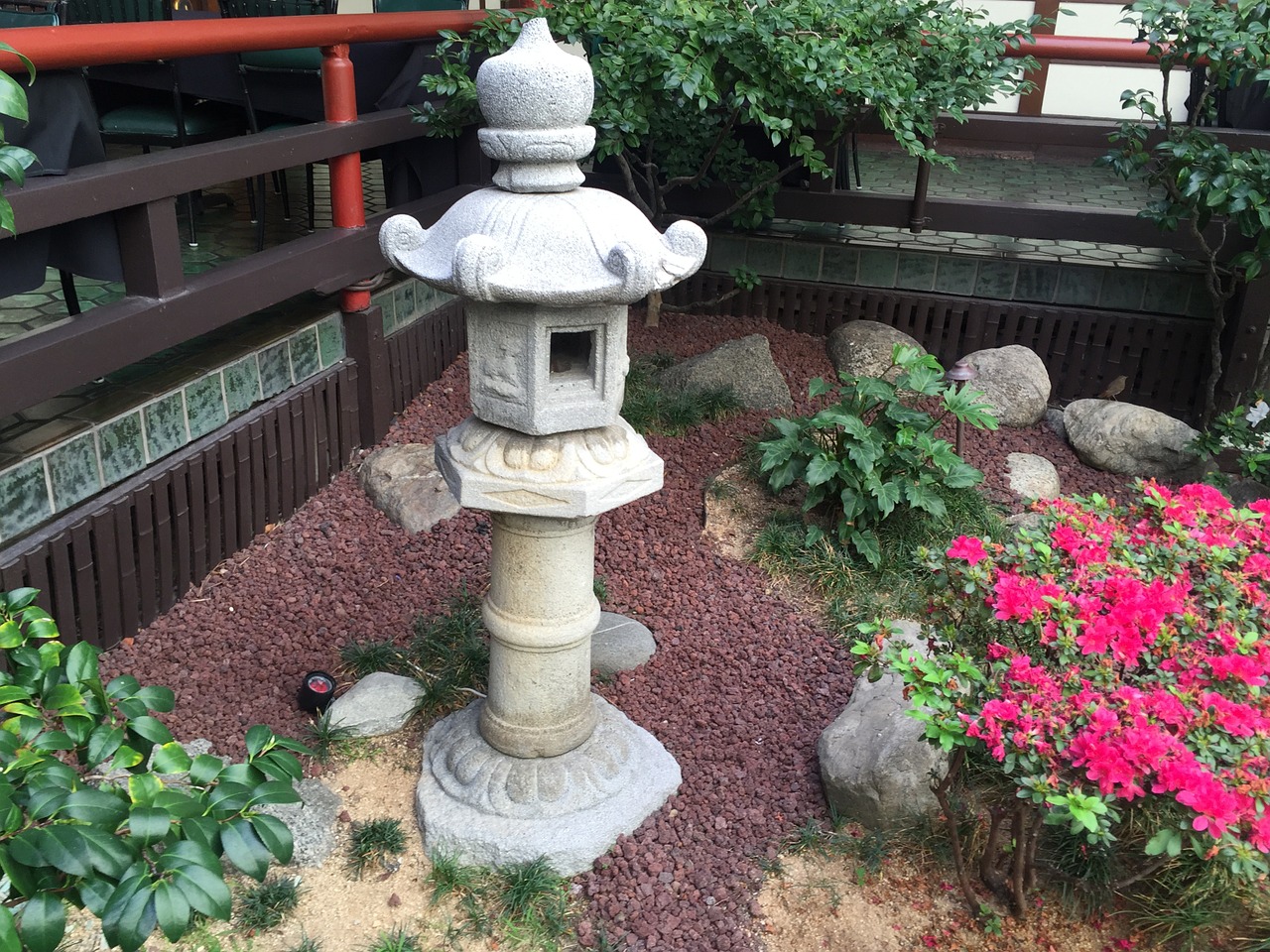 lantern stone pagoda free photo