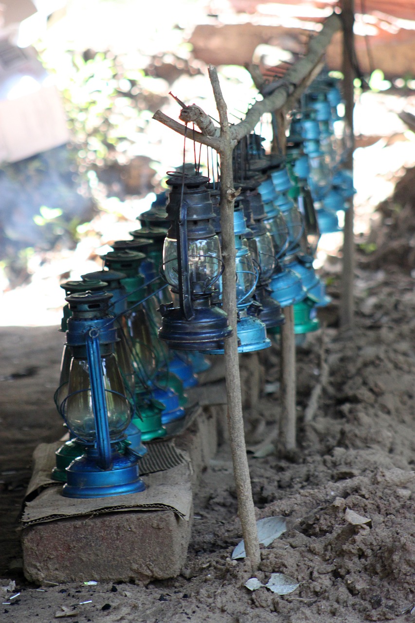 lantern kerosene camping free photo