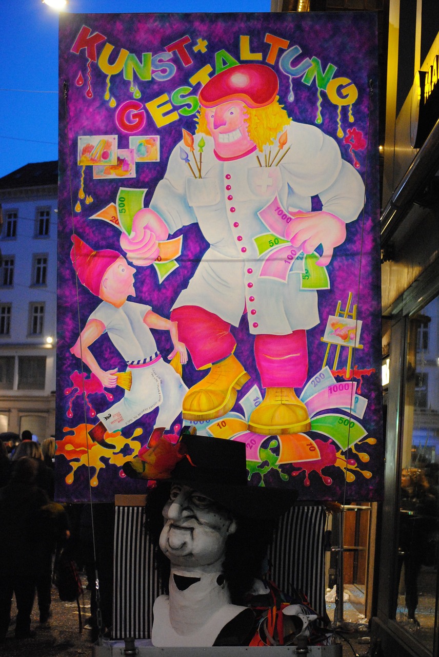 lantern carnival basler fasnacht 2015 free photo