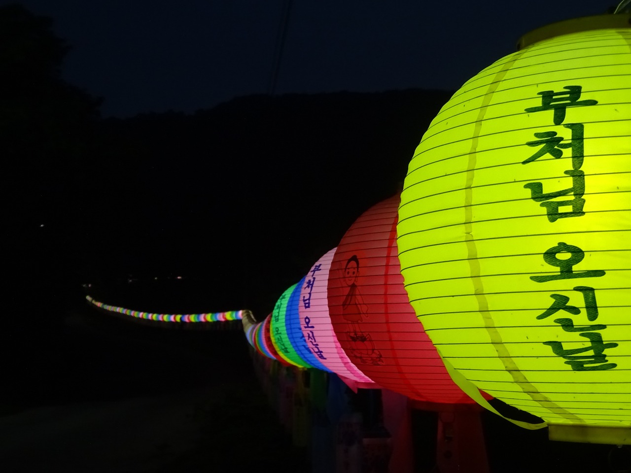 lantern buddha's birthday light free photo