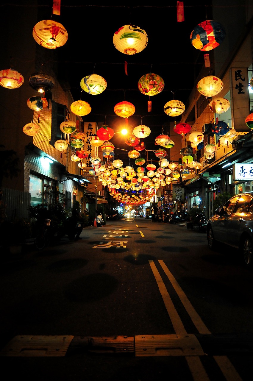 lantern festival lantern flower 燈 free photo